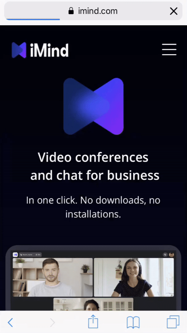 iMind v0.2: Videokonferenz 4 Stunden kostenlos! ➤ 4