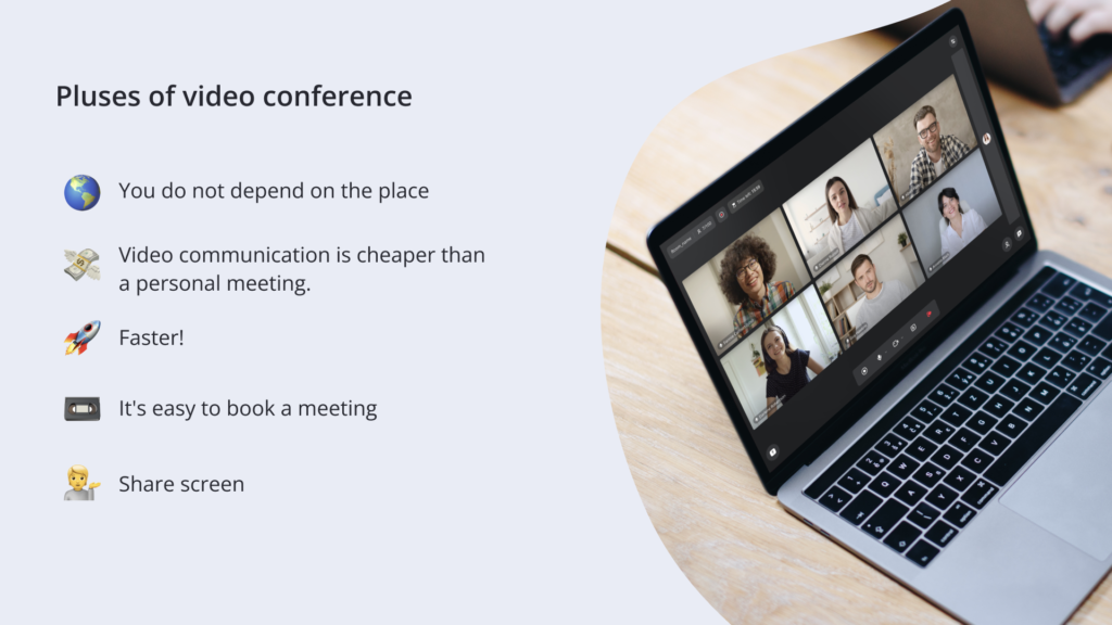 advantages of video conferencing