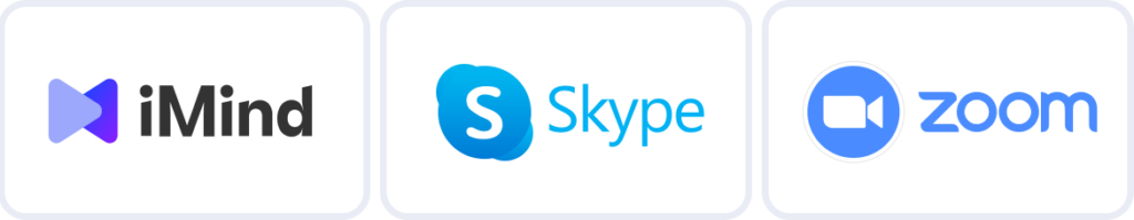 Parimad tasuta konverentsiplatvormid: iMind, Skype, Zoom